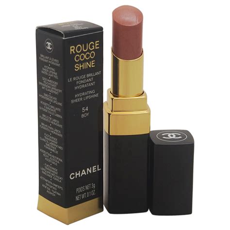 chanel rouge coco shine 54 boy review